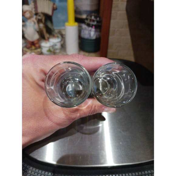 Kingsborough Community College "KCC" Tall Shot Glass Set - Picture 5 of 6